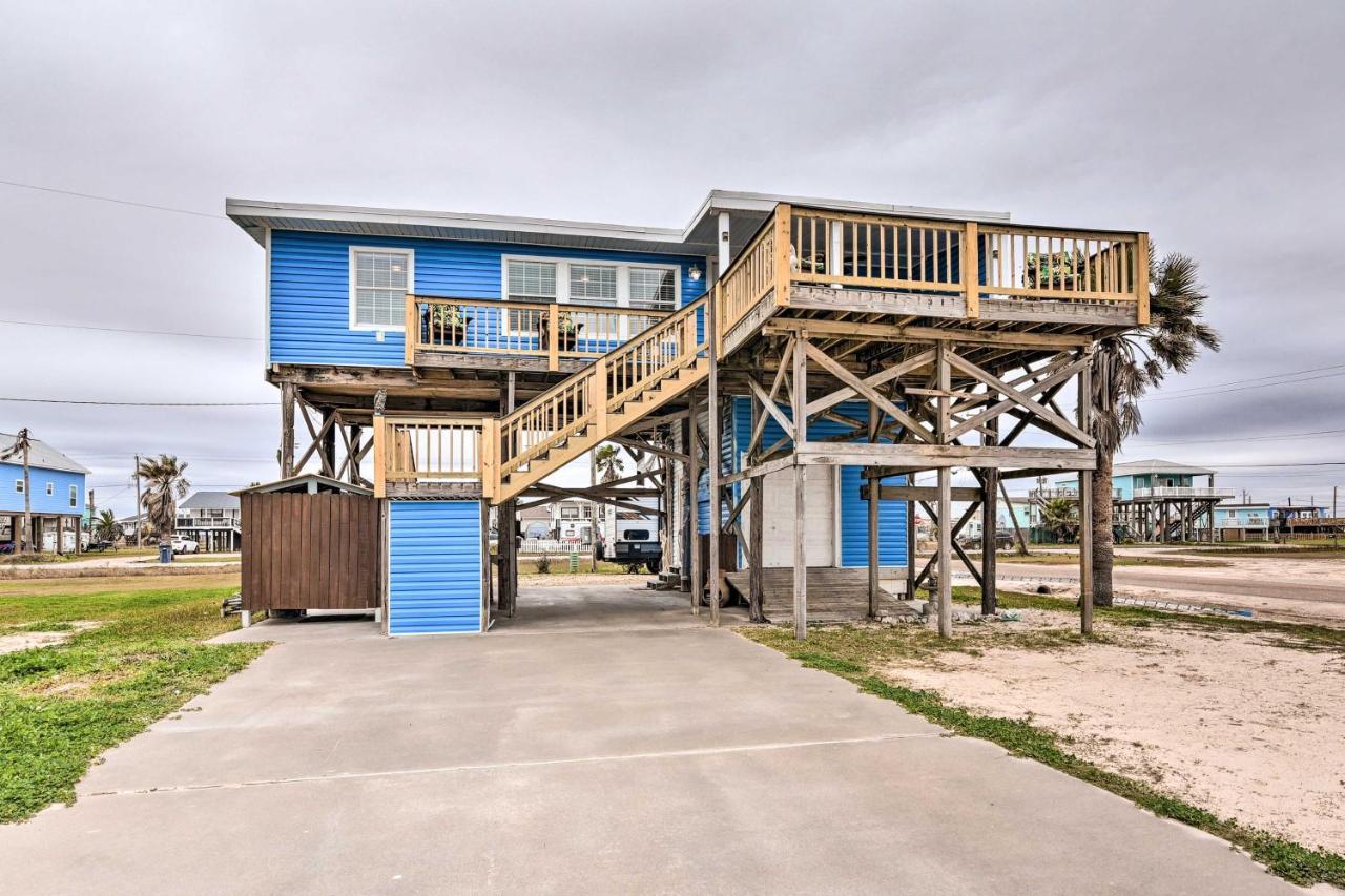 Surfside Beach Gem With Deck - 1 Block To Shore! فريبورت المظهر الخارجي الصورة